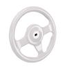 Murray 3 Spoke Pedal Car Steering Wheel, White view 4