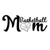 JB Print Magnet Basketball Mom Vinyl Decal Sticker Car Waterproof Car Decal Magnetic Bumper Sticker 5" view 1