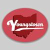 JB Print Magnet Youngstown Ohio Oval Vinyl City Town College University Vinyl Decal Sticker Car Waterproof Car Decal Magnetic Bumper Sticker 5" view 1