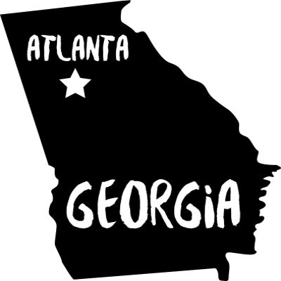 JB Print Magnet Atlanta Georgia Vinyl Decal Sticker Car Waterproof Car Decal Magnetic Bumper Sticker 5"