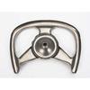 Murray 3-Spoke Pedal Car Steering Wheel, Chrome view 1