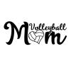 JB Print Magnet Volleyball Mom Vinyl Decal Sticker Car Waterproof Car Decal Magnetic Bumper Sticker 5" view 1
