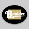 JB Print Magnet Boulder Colorado Oval Vinyl Town City College University Vinyl Decal Sticker Car Waterproof Car Decal Magnetic Bumper Sticker 5" view 1