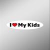 JB Print Magnet I Love My Kids Vinyl Decal Sticker Car Waterproof Car Decal Magnetic Bumper Sticker 5" view 1