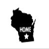 JB Print Magnet Wisconsin Home Vinyl Decal Sticker Car Waterproof Car Decal Magnetic Bumper Sticker 5" view 1