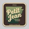 JB Print Magnet Petit Jean State Park Explore Wanderlust Camping Arkansas Vinyl Decal Sticker Car Waterproof Car Decal Magnetic Bumper Sticker 5" view 1