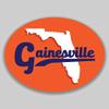 JB Print Magnet Gainesville Florida Oval Vinyl Town City College University Vinyl Decal Sticker Car Waterproof Car Decal Magnetic Bumper Sticker 5" view 1