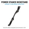Portland Design Works Power Stance Bicycle Kickstand - E-Bike Accessories, Kick Stands for Adults Bikes, Rear Mount 18mm, Silver view 2