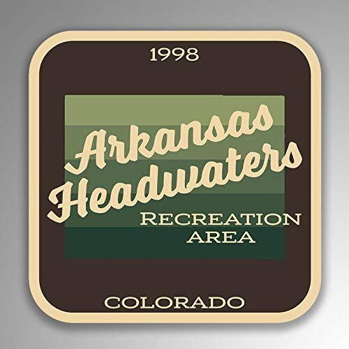 JB Print Magnet Arkansas Headwaters Recreation Area Explore Wanderlust Camping Vinyl Decal Sticker Car Waterproof Car Decal Magnetic Bumper Sticker 5"