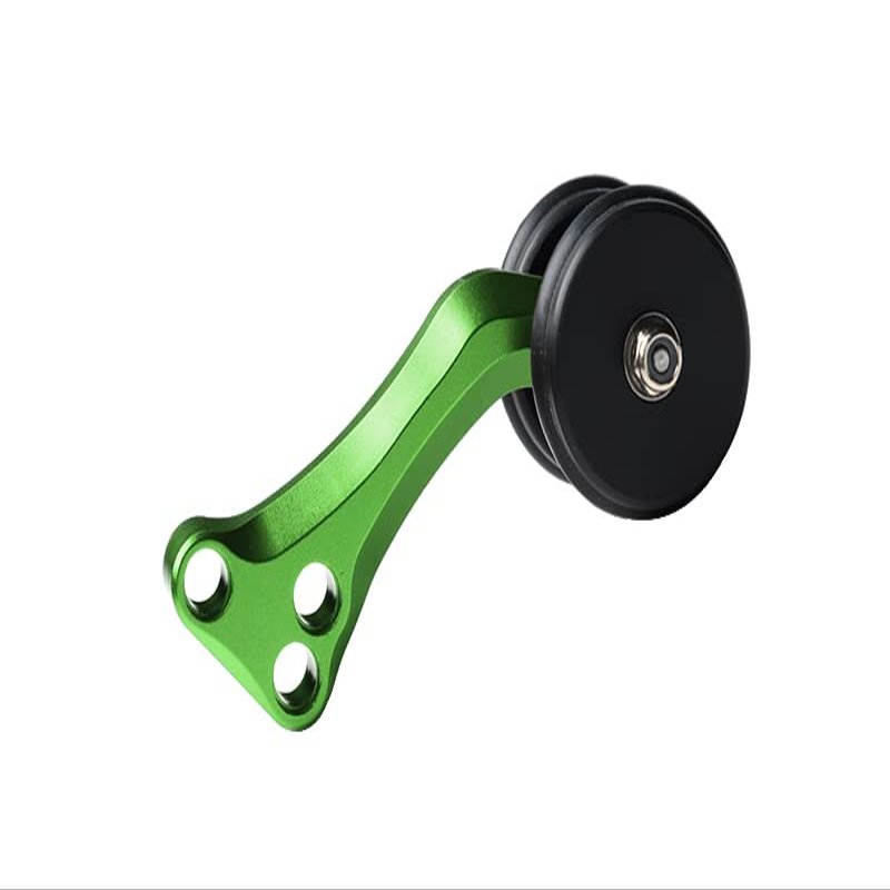 GPM For Traxxas 1/16 Mini E-Revo Upgrade Parts Aluminum Rear Wheelie Bar - 1 Set Green