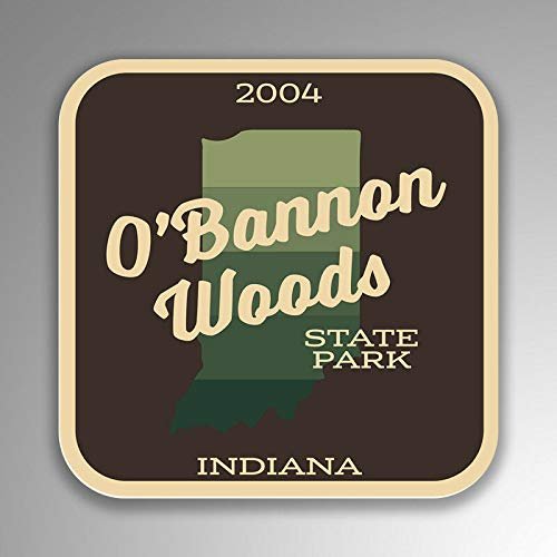 JB Print Magnet O'Bannon Woods State Park Explore Wanderlust Camping Hiking Vinyl Decal Sticker Car Waterproof Car Decal Magnetic Bumper Sticker 5"