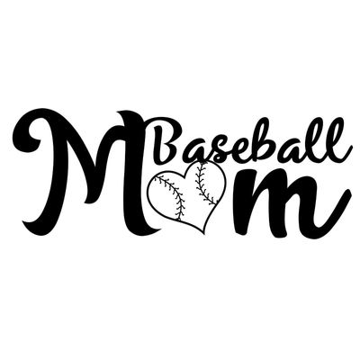 JB Print Magnet Baseball Mom Vinyl Decal Sticker Car Waterproof Car Decal Magnetic Bumper Sticker 5"