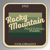 JB Print Magnet Rocky Mountain National Park Vinyl Decal Sticker Car Waterproof Car Decal Magnetic Bumper Sticker 5" view 1