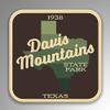 JB Print Magnet Davis Mountains State Park Explore Wanderlust Camping Hiking Vinyl Decal Sticker Car Waterproof Car Decal Magnetic Bumper Sticker 5" view 1
