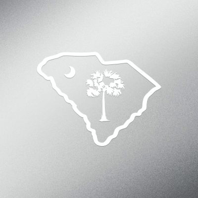 JB Print Magnet Palmetto Tree South Carolina Vinyl Decal Sticker Car Waterproof Car Decal Magnetic Bumper Sticker 5"