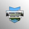 JB Print Magnet Grand Teton National Park Vinyl Decal Sticker Car Waterproof Car Decal Magnetic Bumper Sticker 5" view 1