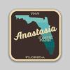 JB Print Magnet Anastasia State Park Sticker Explore Wanderlust Camping Florida Vinyl Decal Sticker Car Waterproof Car Decal Magnetic Bumper Sticker 5" view 1
