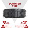 AlveyTech 9x3.50-4 (9" x 3-1/2") Pneumatic Scooter Tire - Fits 3-1/2" to 4" Rims - Wear-Resistant & Shock-Absorbant view 3