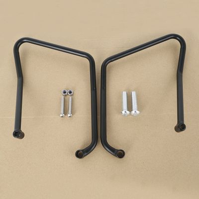 TCT-MOTORPARTS Saddlebag Support Brackets Fit for Harley Sportster Custom Roadster Low XL883 XL1200 2004-2016 Black