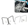 TCT-MOTORPARTS Saddlebag Support Brackets Fit for Harley Sportster Custom Roadster Low XL883 XL1200 2004-2016 Black view 2