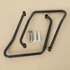 TCT-MOTORPARTS Saddlebag Support Brackets Fit for Harley Sportster Custom Roadster Low XL883 XL1200 2004-2016 Black view 4