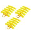 Keenso Motorcycle Tire Wheel Rim Protector, Tire Changer Rim Head Protector Wheel Mount Rim Tire Protectors Savers Yellow (3 Pair) view 1