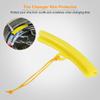 Keenso Motorcycle Tire Wheel Rim Protector, Tire Changer Rim Head Protector Wheel Mount Rim Tire Protectors Savers Yellow (3 Pair) view 2