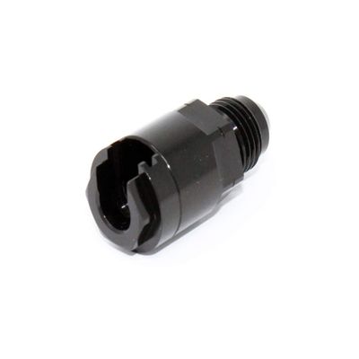 Torque Solution Locking Quick Disconnect Adapter Fitting: 3/8" SAE to -6AN Male