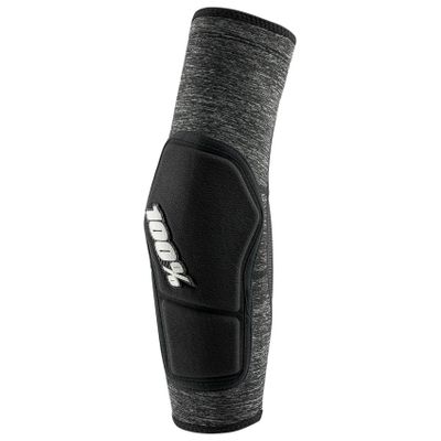 1 Unisex-Adult Ridecamp Elbow Guard, Grey Heather/Black, XL