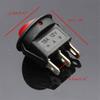 20PCS Green Car Auto Boat 12V 16A ON/Off Toggle SPST Round Button Rocker Switch view 3