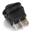 5PCS Green Light 3 PIN LED Dot Light 12V Car Auto Boat Round Rocker ON/Off Toggle Switches view 4