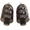 Sixty61 Spiked Black Frame Sliders Compatible with GSXR 600 750 1000, Includes Mounting Kit, Suzuki GSXR600 GSXR750 GSXR1000 view 3