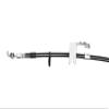 Dynamic Friction Company Rear Left Brake Hose| Fits 2016-2018 Ford Edge view 3