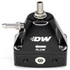 DeatschWerks DWR1000iL in-line Adjustable Fuel Pressure Regulator, Black view 3