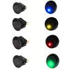 5PCS Blue Light 3 PIN LED Dot Light 12V Car Auto Boat Round Rocker ON/Off Toggle Switches view 4