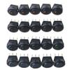 20PCS Red/Blue/Green/Yellow Light 3 PIN LED Dot Light 12V Car Auto Boat Round Rocker ON/Off Toggle Switches view 2