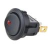 20PCS Red/Blue/Green/Yellow Light 3 PIN LED Dot Light 12V Car Auto Boat Round Rocker ON/Off Toggle Switches view 3