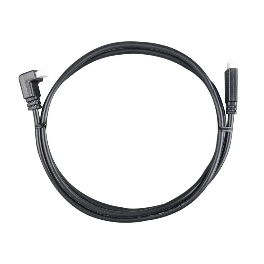 Victron Energy VE.Direct Cable, 16.40 ft (one Side Right Angle Connector)