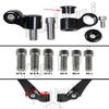 Motorcycle Universal M8 M10 Full Aluminum CNC Mirror Motorcycle Rearview Mirror For HONDA vt 600 700 750 1100 shadow vtx 1300 view 3