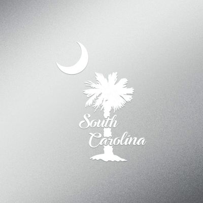 JB Print Magnet Palmetto Tree South Carolina Vinyl Decal Sticker Car Waterproof Car Decal Magnetic Bumper Sticker 5"