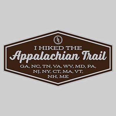 JB Print Magnet Appalachian Trail Adventure Wanderlust Hiking Camping Hunting Fishing Sticker Vinyl Decal Sticker Car Waterproof Car Decal Magnetic Bumper Sticker 5"