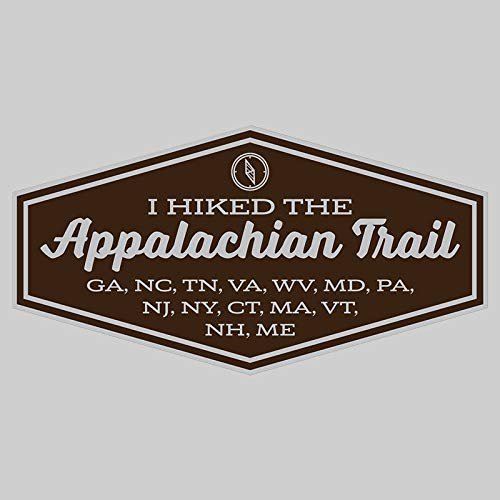 JB Print Magnet Appalachian Trail Adventure Wanderlust Hiking Camping Hunting Fishing Sticker Vinyl Decal Sticker Car Waterproof Car Decal Magnetic Bumper Sticker 5"