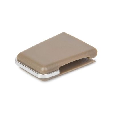 Vent Tabs Compatible/Replacement AC Vent tab for MDX 2007-2013 | 30-Second Installation | Easy on Vent Clip | No Screws or Tools Required | American Design - Air Outlet Tab Clip (Taupe/Chrome)