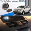 Vent Tabs Compatible/Replacement AC Vent tab for MDX 2007-2013 | 30-Second Installation | Easy on Vent Clip | No Screws or Tools Required | American Design - Air Outlet Tab Clip (Taupe/Chrome) view 4