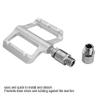VGEBY1 Bike Pedal Extender, 1 Pair Steel Bike Foot Pedal Extenders Bicycle Pedal Spacers for Road Bicycle Road Street Bicycle view 2