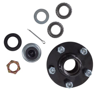 SBT 5-Bolt Trailer Hub Kit, 1" Bearing