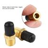 KIMISS Schrader Valve, 2Pcs 1/8" NPT MPT Brass Air Compressor Tank Fill Valve Relief Valve view 4