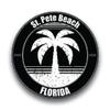 JB Print Magnet St Pete Beach Florida Vinyl Vacation Explore Memory Souvenir Vinyl Decal Sticker Car Waterproof Car Decal Magnetic Bumper Sticker 5" view 1