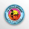 JB Print Magnet La Jolla Shores California Swim Boat Kayak Water Ski Surf Travel Vinyl Decal Sticker Car Waterproof Car Decal Magnetic Bumper Sticker 5" view 1