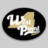 Magnet West Point New York Oval Vinyl City Town College University Vinyl Decal Sticker Car Waterproof Car Decal Magnetic Bumper Sticker 5" view 1